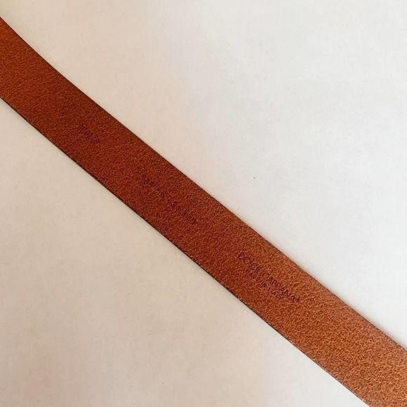 D & G Leather Belt - Size 85 - Picture 2 of 2